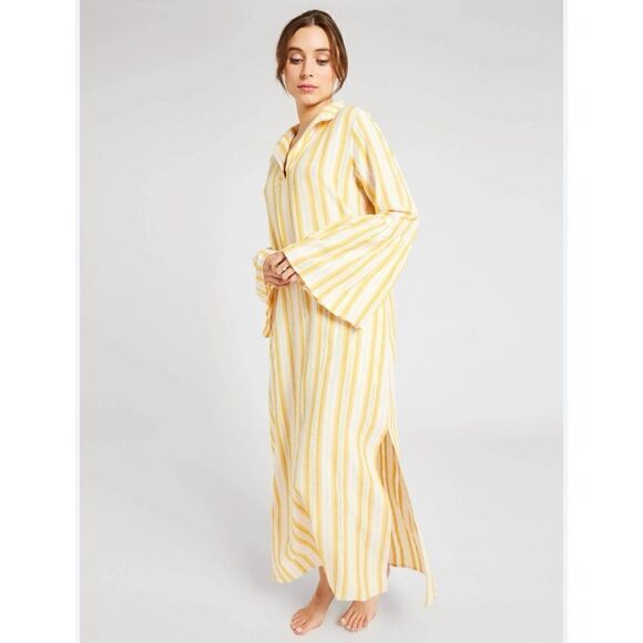 New Mille JACQUELINE DRESS IN CITRUS STRIPE Size M - Picture 5 of 16